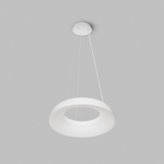 Cветильник подвесной TORION, 70Вт LED, ?630x1500 мм, 3000–6000K, алюминий, акрил, белый