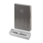Подарочный набор: Шариковая ручка Parker Jotter + ежедневник