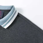 Поло Ymkashix серый меланж