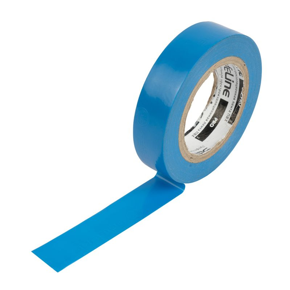 Изолента синяя 15 мм 10 м Safeline