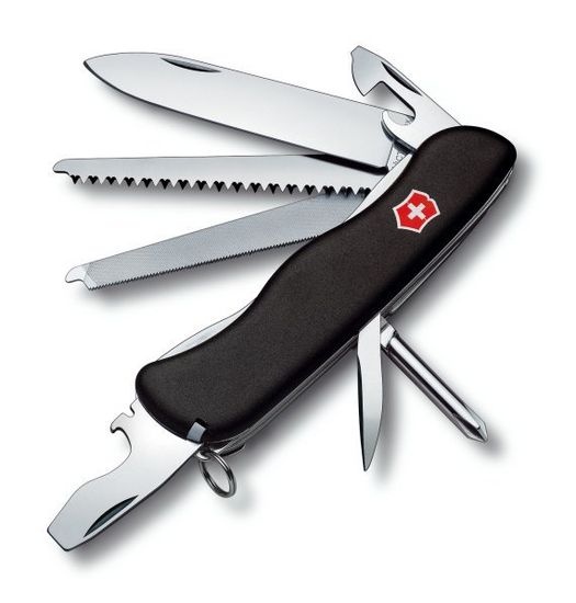 Складной нож Мод. Victorinox Locksmith Black (111 мм) - 14 функций