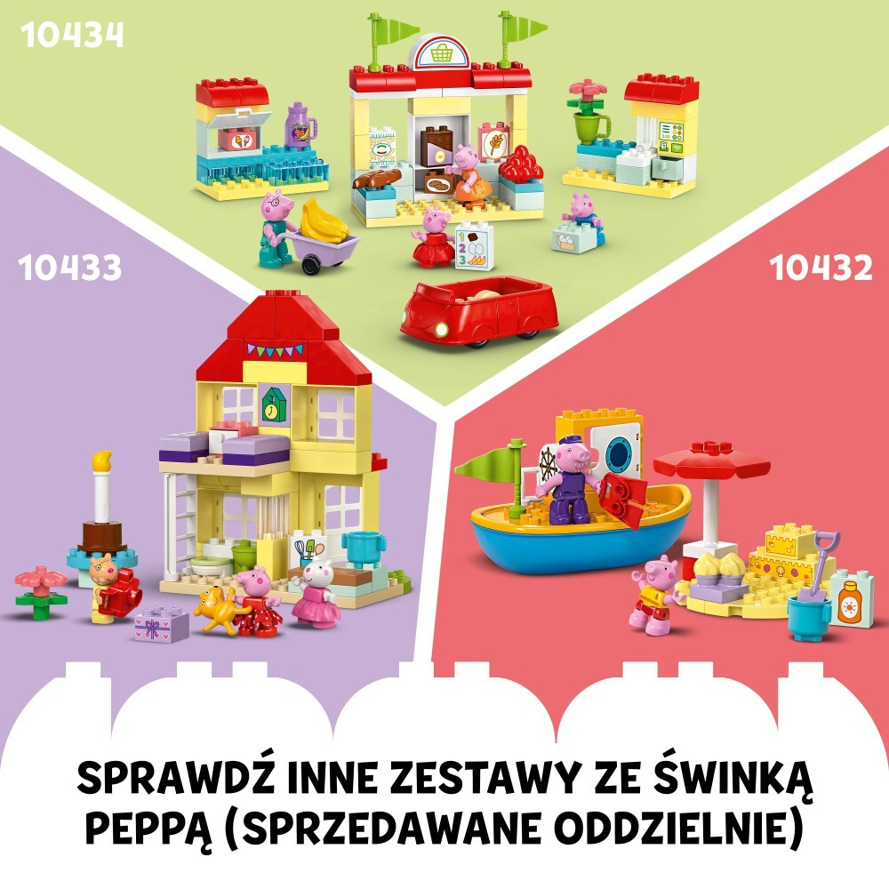 LEGO DUPLO Пеппа - Сад Пеппы и домик на дереве 10431 / артикул   10431  / GTIN 5702017583068