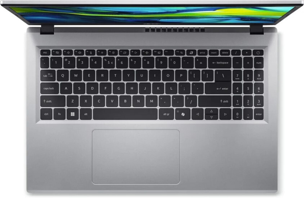 Ноутбук  Acer Aspire GO AG15-31P-37M3 15.6 ", Core i3, 16 Гб RAM, 512 Гб SSD, UHD Graphics, Серебристый