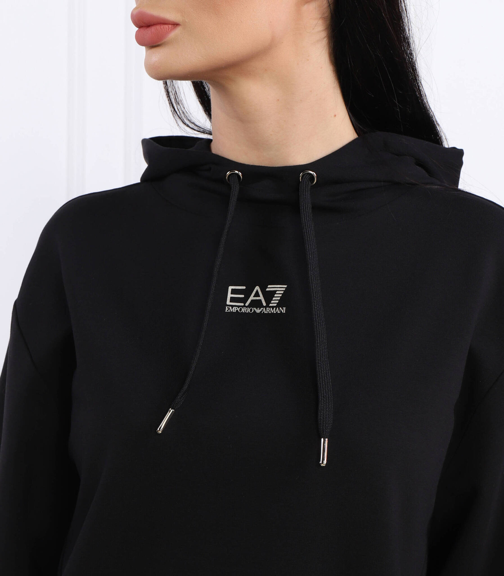 Худи EA7 - черный(3RTM11 TJEAZ)