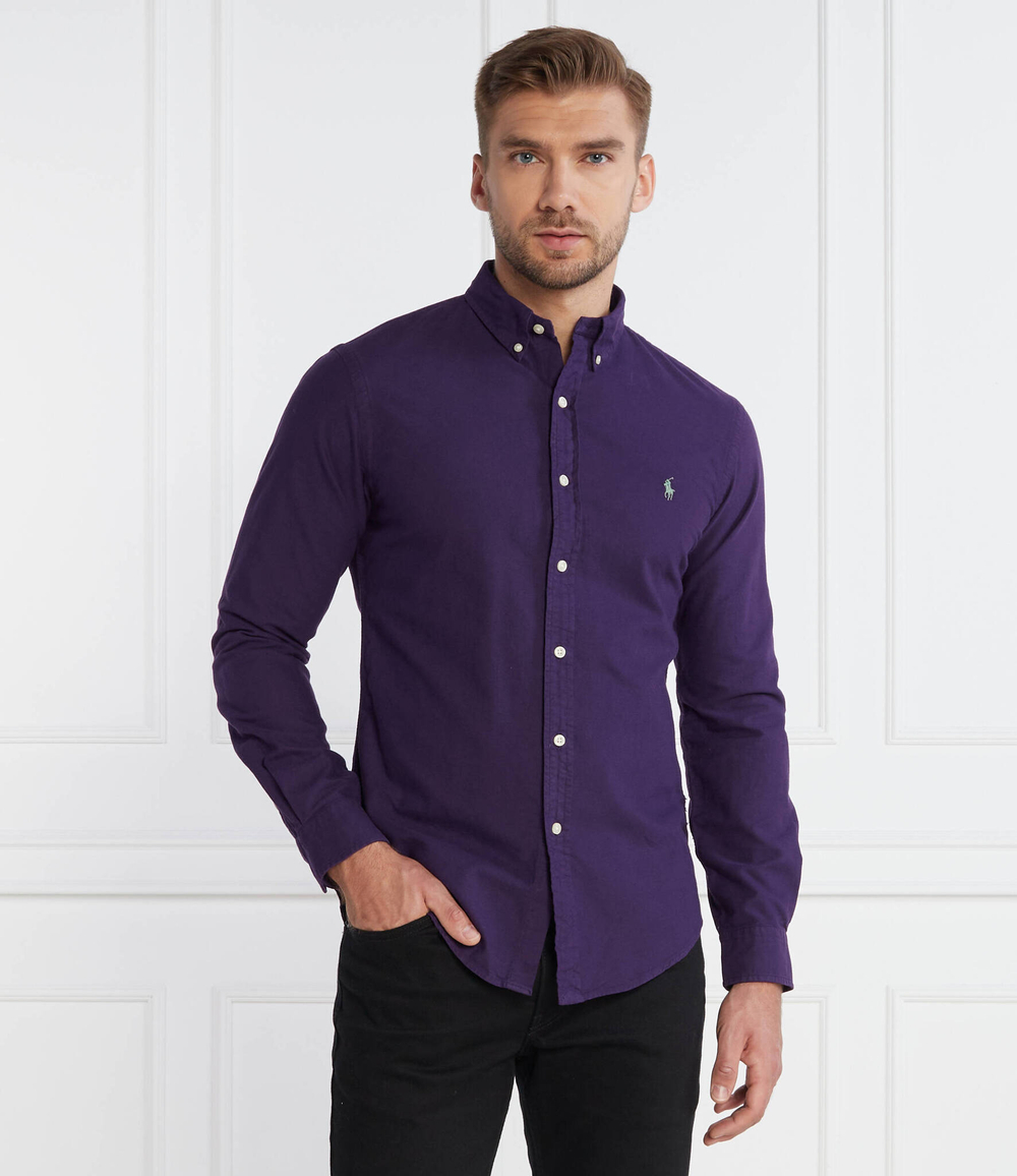 рубашка POLO RALPH LAUREN - фиолетовый(710804257)