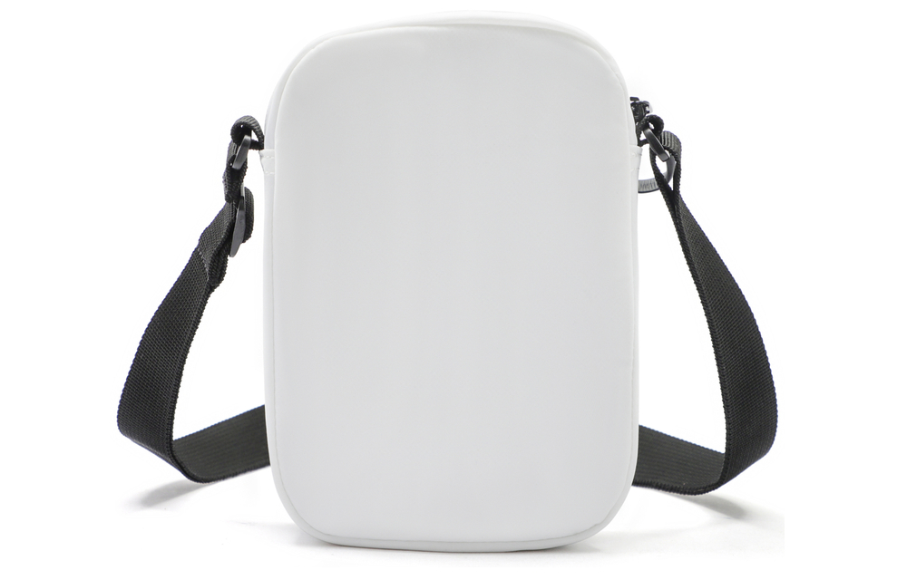 Dickies Polyester Shoulder Bag, Crossbody Bag With Cell Phone Pouch Unisex White