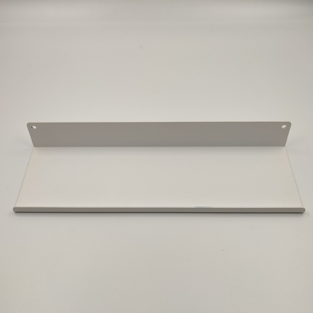 Полка MetaDec Plain настенная прямая, 30х10см белая, 1шт