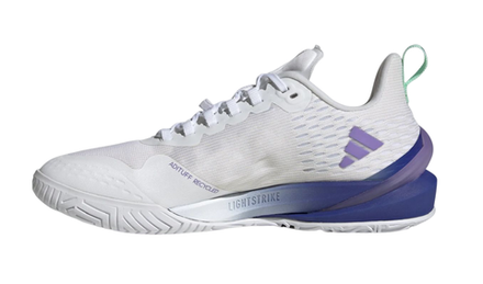 Женские Кроссовки теннисные Adidas Adizero Cybersonic W - cloud white/blue fusion/pulse mint