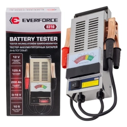 Тестер аккумуляторных батарей аналоговый 12V, 125A, 200Ah EVERFORCE EF-8310