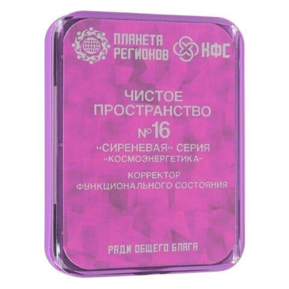 КФС №16 «ЧИСТОЕ ПРОСТРАНСТВО» 8 элементов КФС Кольцова Корректор