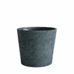 Кашпо, коллекция Concrete (Midnight), форма CRATER