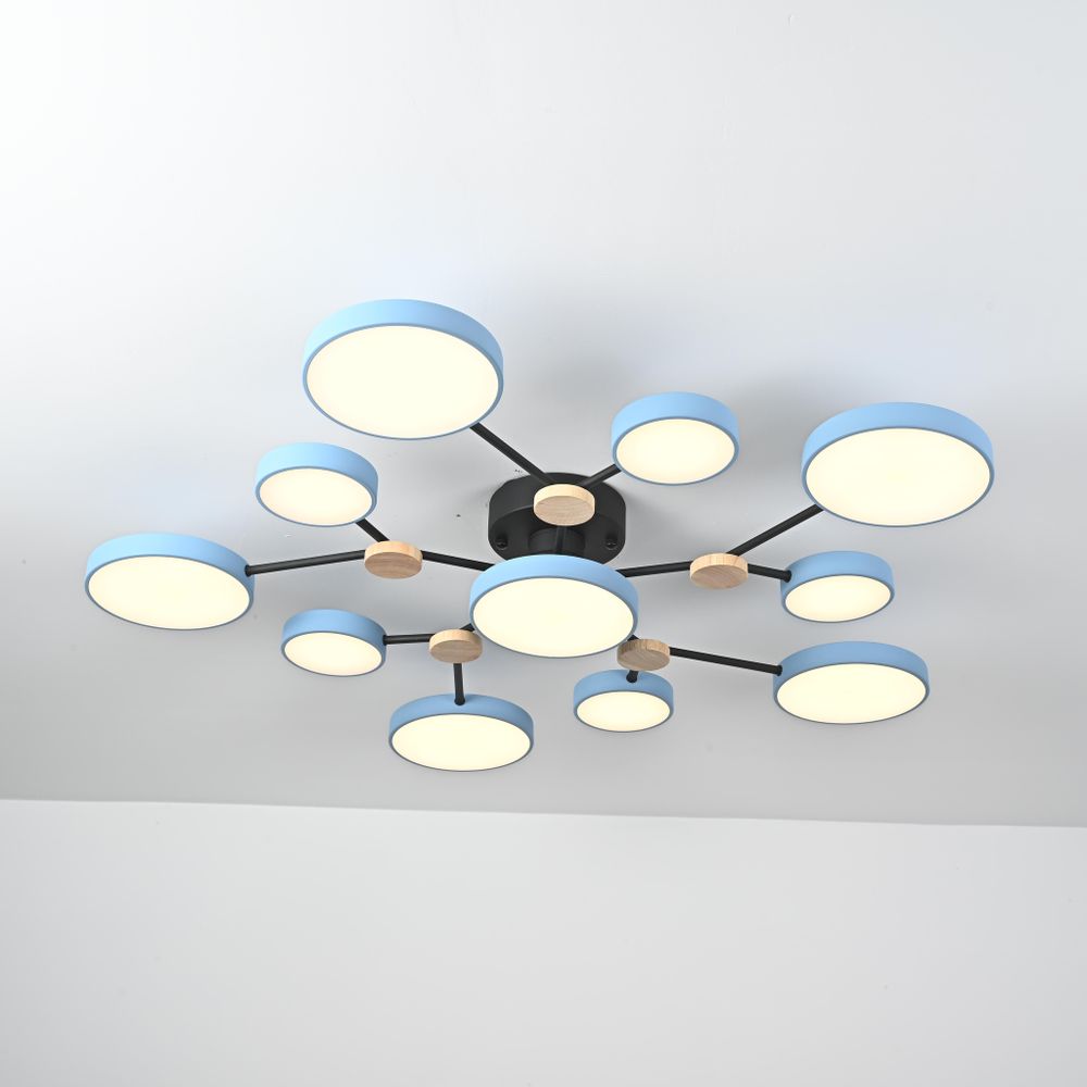 Потолочная Люстра Gamma D102 Blue By Imperiumloft