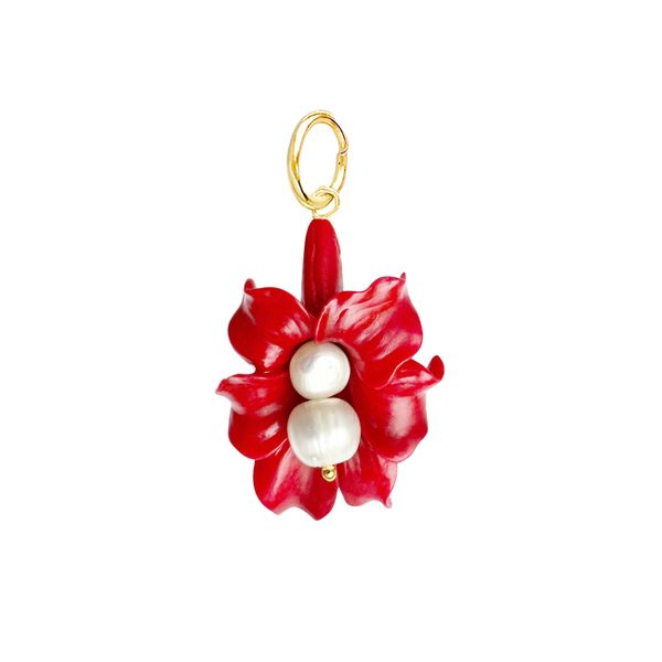 Подвеска Flower of pearl big