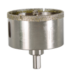 Коронка алмазная Вихрь по керамограниту/керамике, 68 мм