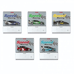 Тетрадь школьная А5 24л линия "Speed Racing" (Erich Krause)