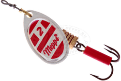 Mepps AGLIA Silver Red White