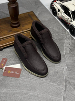 Высокие лоферы Loro Piana