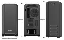Корпус Be Quiet SILENT BASE 601 Silver [BG027] ATX (без БП) RTL