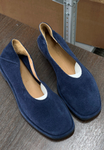 Балетки // Inky Blue // Suede