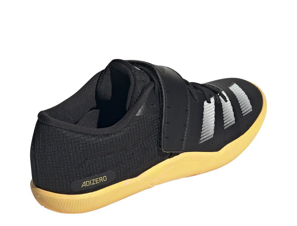 Кроссовки беговые женские adidas Adizero Throws U Черно-Оранжевые