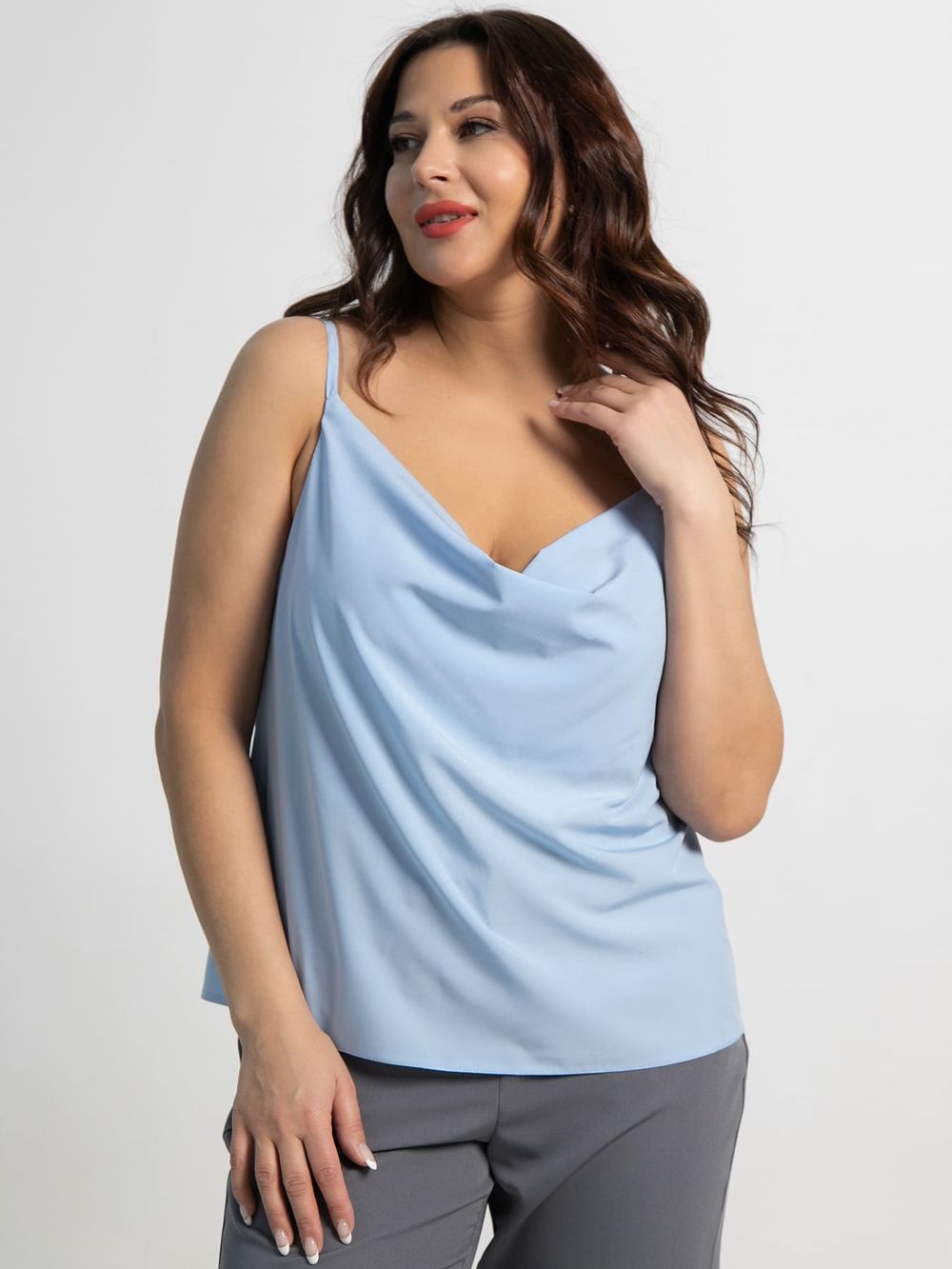 Топ Легкий штрих (голубой) Б15570-33М LT Collection