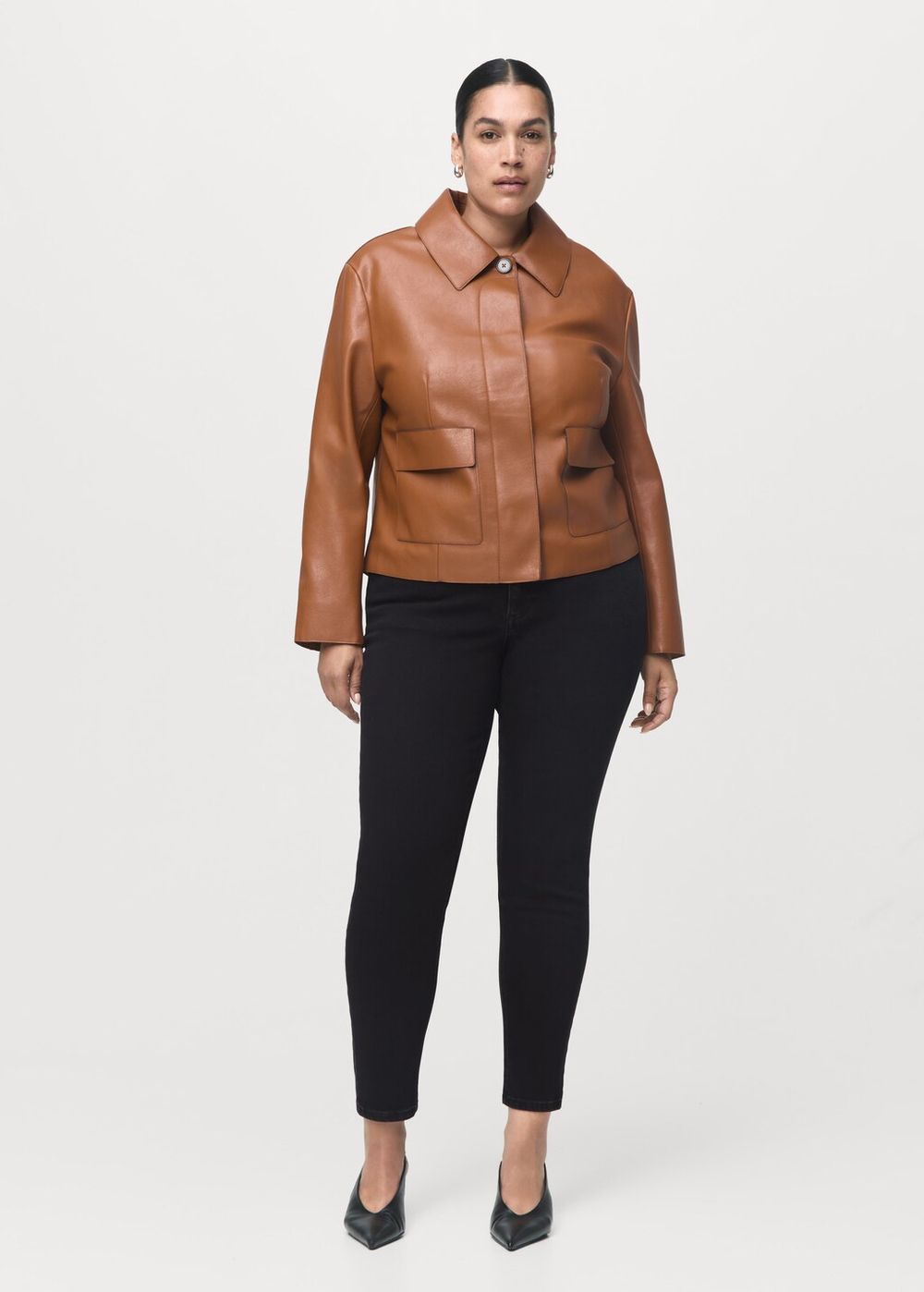 Джинсы-скинни со средней талией