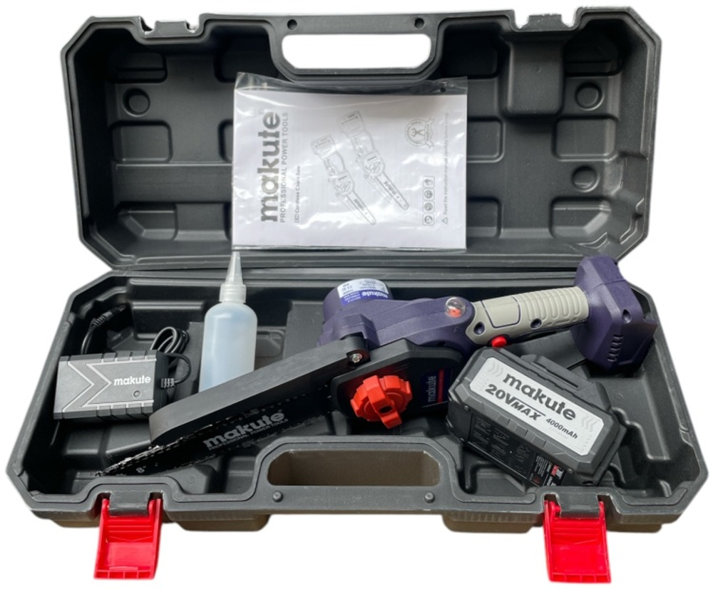 Аккумуляторная цепная пила Makute CEC111-8-BL