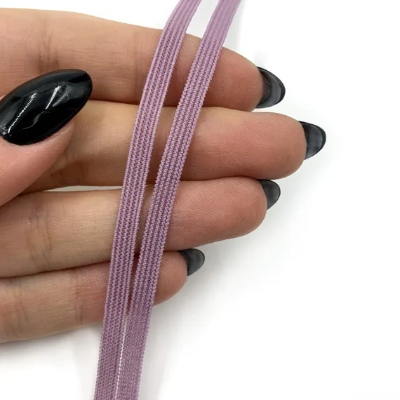 Резинка отделочная лавандово-серая 4 мм (цв. 620), K-195/4