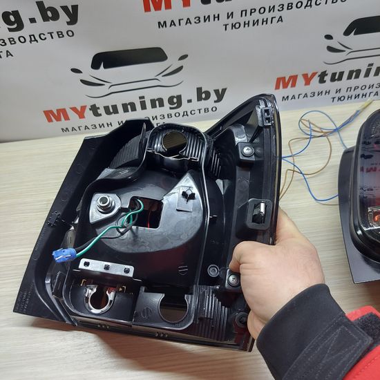 Задние фонари SMOKE LED для Volkswagen Polo 5 6R hatchback