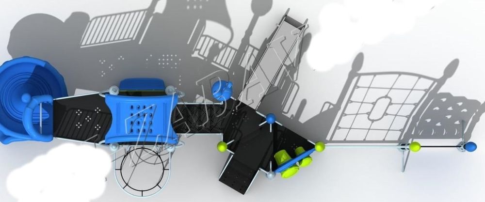 Игровой комплекс ИКФ-031 от 5 лет для детской площадки