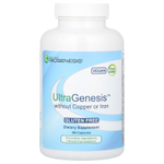 Nutra BioGenesis, UltraGenesis, без меди и железа, 180 капсул