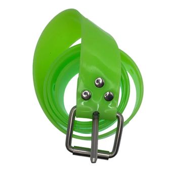 Пояс грузовой силиконовый ДайвМир зеленый светящийся