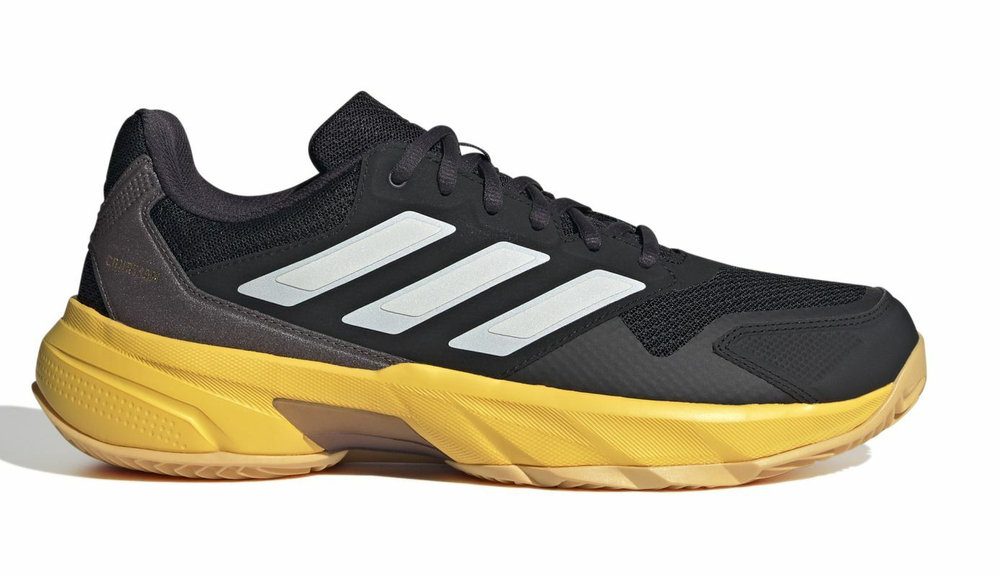 Теннисные кроссовки Adidas CourtJam Control 3 - core black/orange