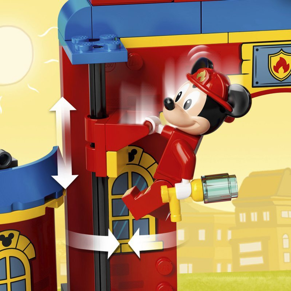 LEGO Mickey and Friends - Микки Маус и друзья Пожарная часть и пожарная машина 10776