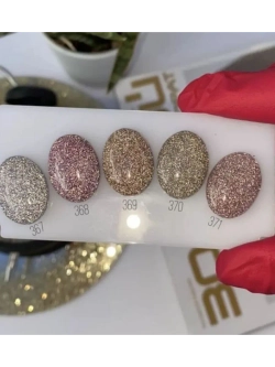 ElliS Disko 371 светоотражающий гель-лак,10мл