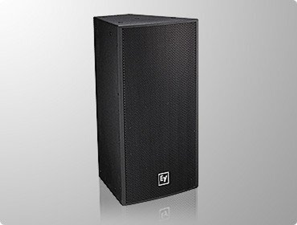 Electro-Voice EVF-1122S/99-BLK двухполосная акустическая система, 12'/3', 8Ом, 500/2000Вт, 90x90, цвет черный, покрытие EVCOAT