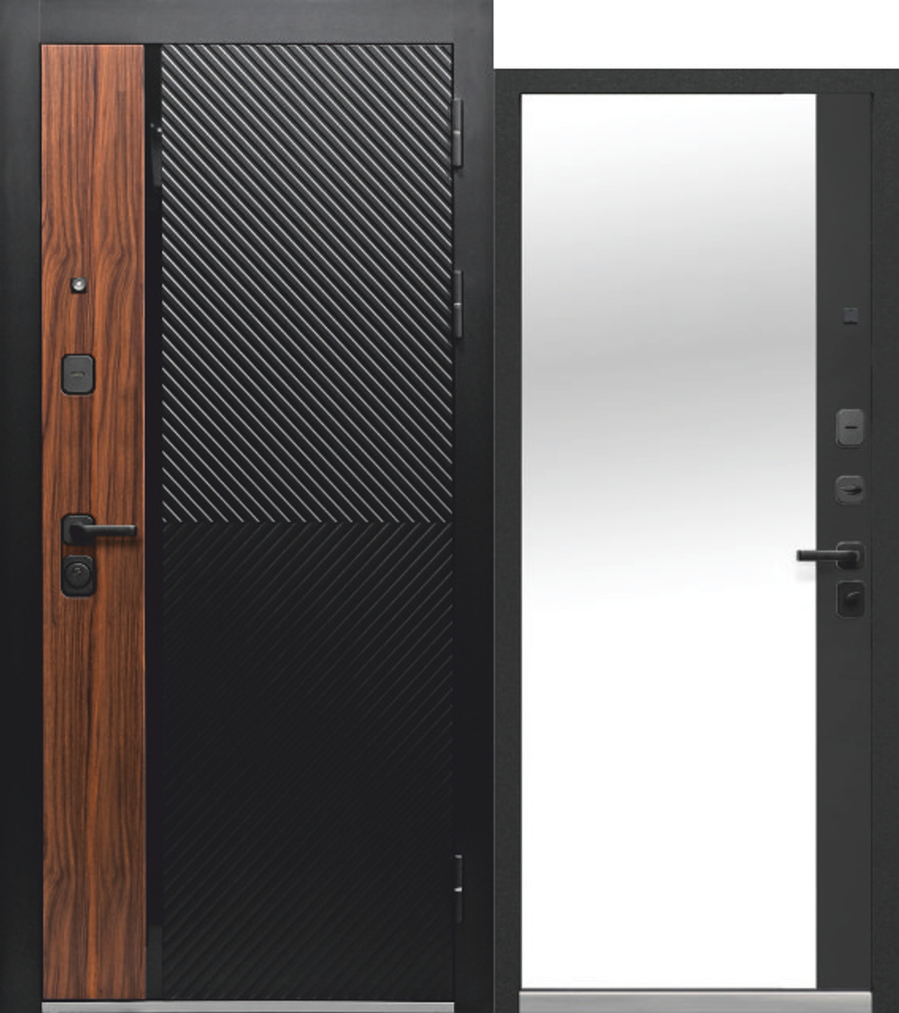 Luxor 2мдф Дуб диагональ зеркало