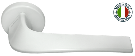 Дверные ручки Morelli Luxury COMETA R5 BIA Цвет - Белый