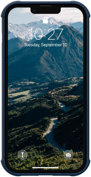 Чехол Uag Standart iSSUE для iPhone 13 Pro Max 6.7" темно-синий (Mallard) 11316K114040