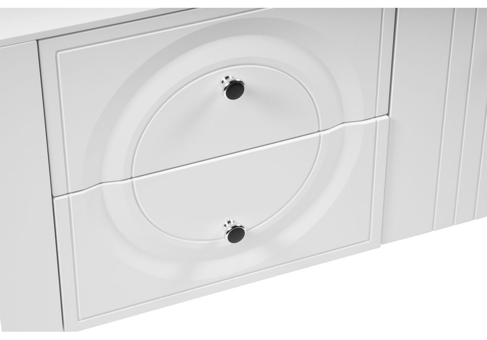 ТВ-тумба Вестра белый шагрень