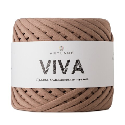 Трикотажная пряжа Viva, 100% х/б, 300 гр, 100 м, капучино