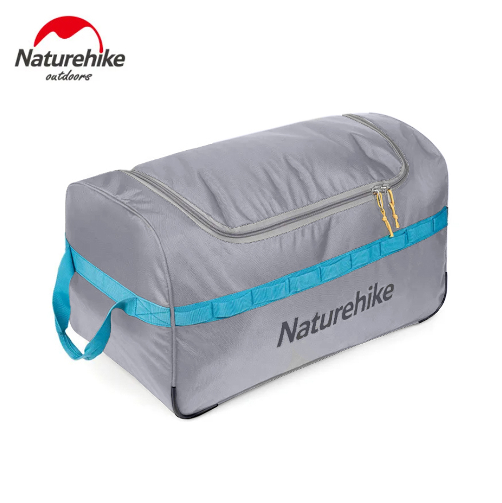 Сумка дорожная Naturehike А027, с колесами,110 л., серая