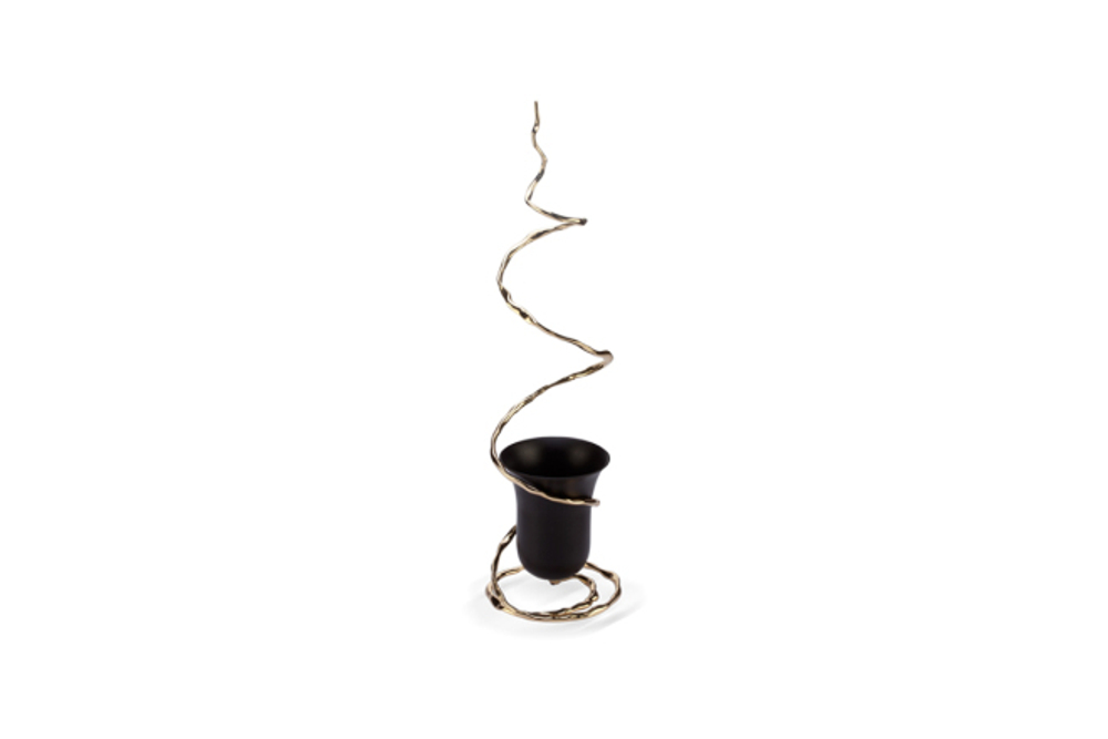 Mukul Goyal Ваза малая ИДЕН, золотистая MG355