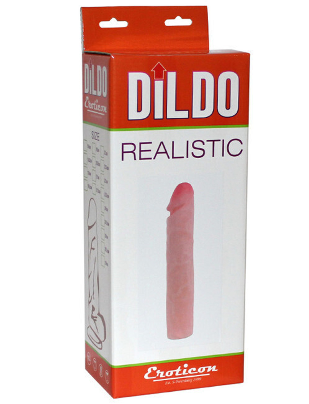 Фаллоимитатор UltraSkin реалистичный с венами увеличенного размера (Цвет: телесный)