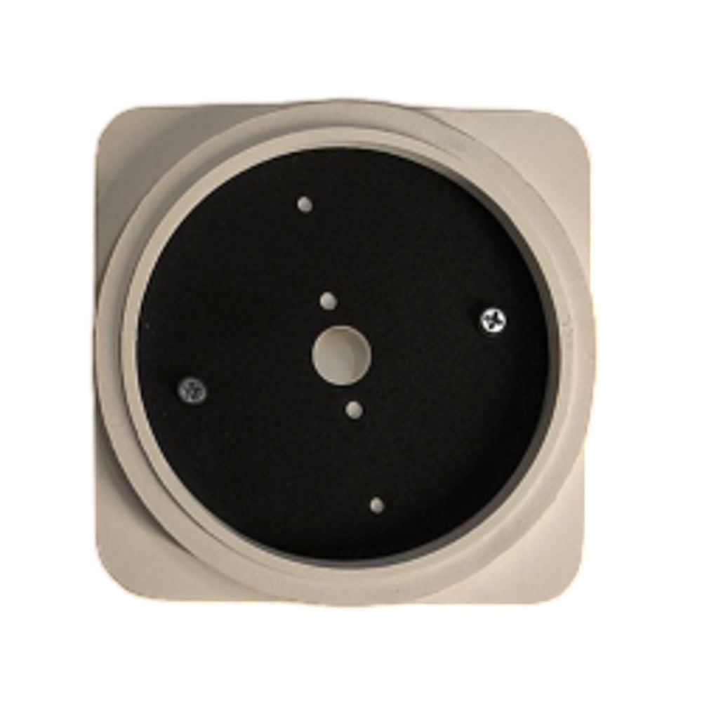 Платформа теневая круглая одинарная под светильник HANDY 10W черная 125х125х2мм