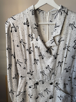 Шёлковое платье Alessandra Rich, М