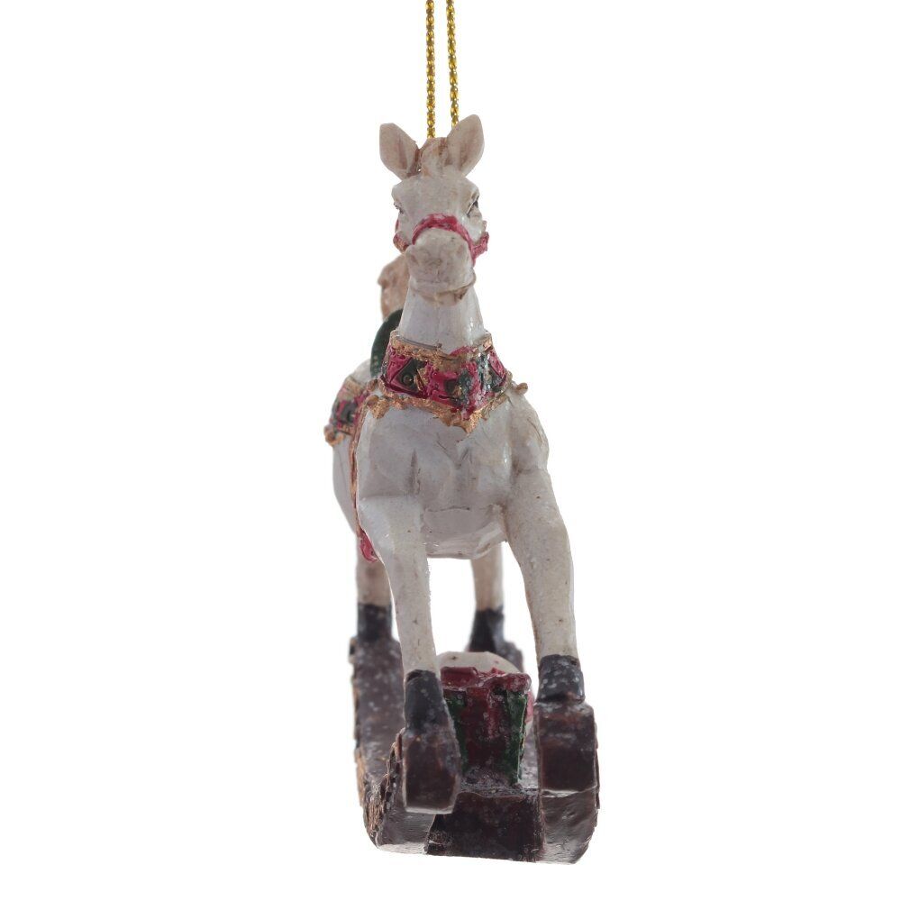 GAEM Украшение новогоднее "Лошадка-качалка", L8,5 W2 H7,5 см