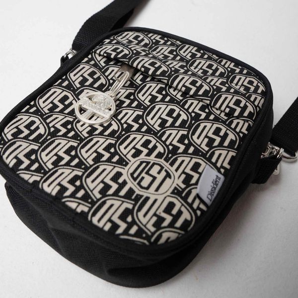 Сумка мессенджер Dissident DST Monogram Shoulder Bag Черная - фото 6