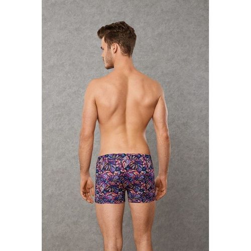 Мужские трусы боксеры темно-синие с принтом Doreanse 1861