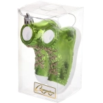 Елочная игрушка «Стильные кеды» 6*9*5,5 см, Салатовый